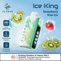 Elf Bar Ice King – Strawberry Kiwi Ice – 30K - Vape Shop Mumbai