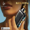 Elf Bar Raya D3 Pro 30K Peach Mango Watermelon Ice - Vape Shop Mumbai