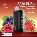 Elf Bar Raya D3 Pro 30K Blueberry Raspberry Watermelon - Vape Shop Mumbai