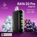Elf bar Raya d3 pro -30k Grape ice - Vape Shop Mumbai