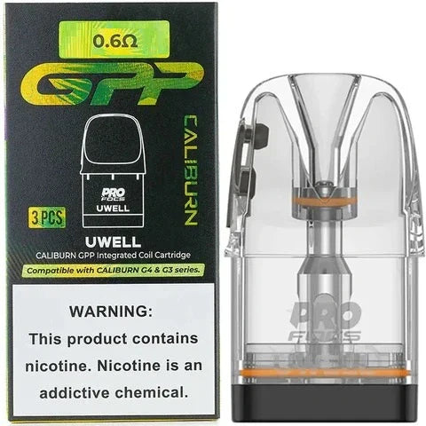 Uwell Caliburn GPP Replacement Pod (0.6Ω) - Vape Shop Mumbai