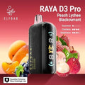 Elf Bar Raya D3 Pro 30 K – Peach Lychee Blackcurrant - Vape Shop Mumbai
