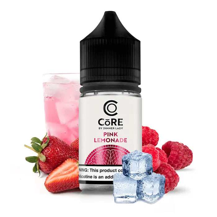Pink Lemonade - Core Salt by Dinner Lady | 30ML Vape Juice | 20MG, 30MG, 50MG | Vape Shop Mumbai Vape Shop Mumbai