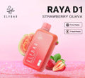 ELF BAR RAYA D1 – Strawberry Guava - Vape Shop Mumbai