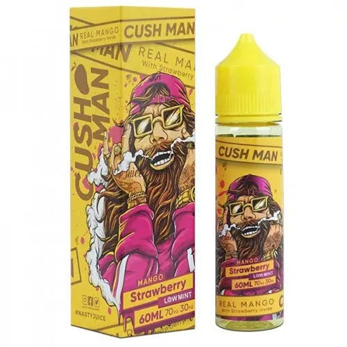 Mango Strawberry - Nasty Juice Cush Man Series | 60ML Vape Juice | 3MG, 6MG | Vape Shop Mumbai Vape Shop Mumbai