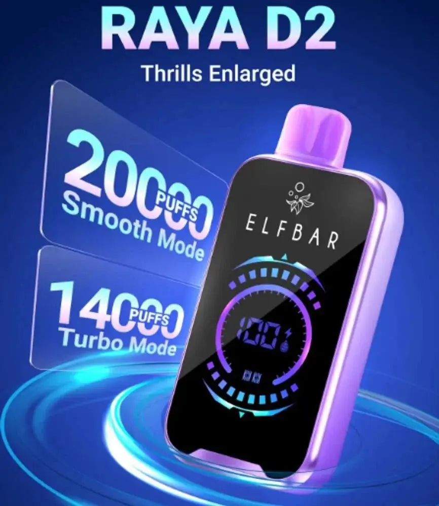 Elf bar Raya d2 20000 Puffs | Vape Shop Mumbai Vape Shop Mumbai