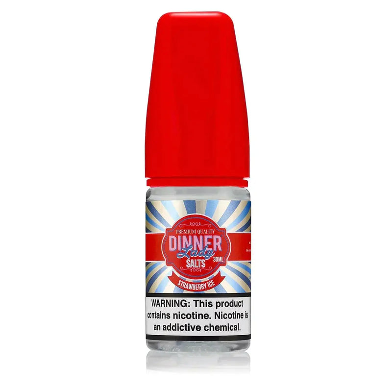 Strawberry Ice - Dinner lady Salts | 30ML Vape Juice | 20MG, 50MG | Vape Shop Mumbai Vape Shop Mumbai