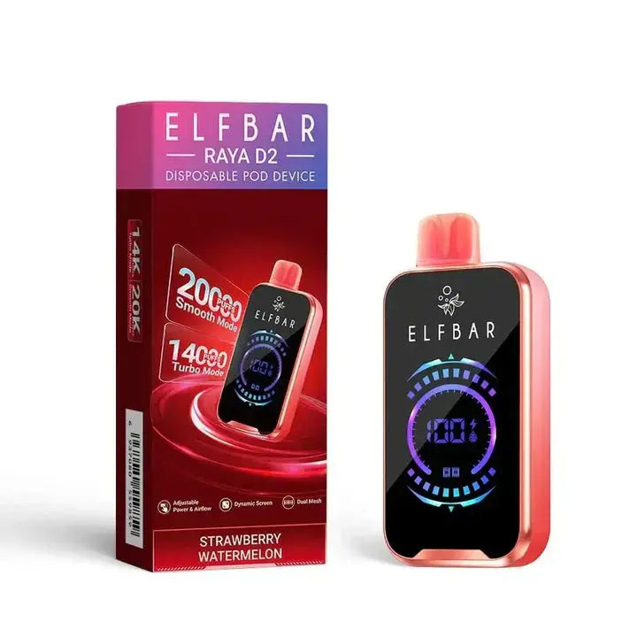 Elf Bar Raya D2 with Dynamic Screen – 20,000 Puffs | Vape Shop Mumbai Vape Shop Mumbai