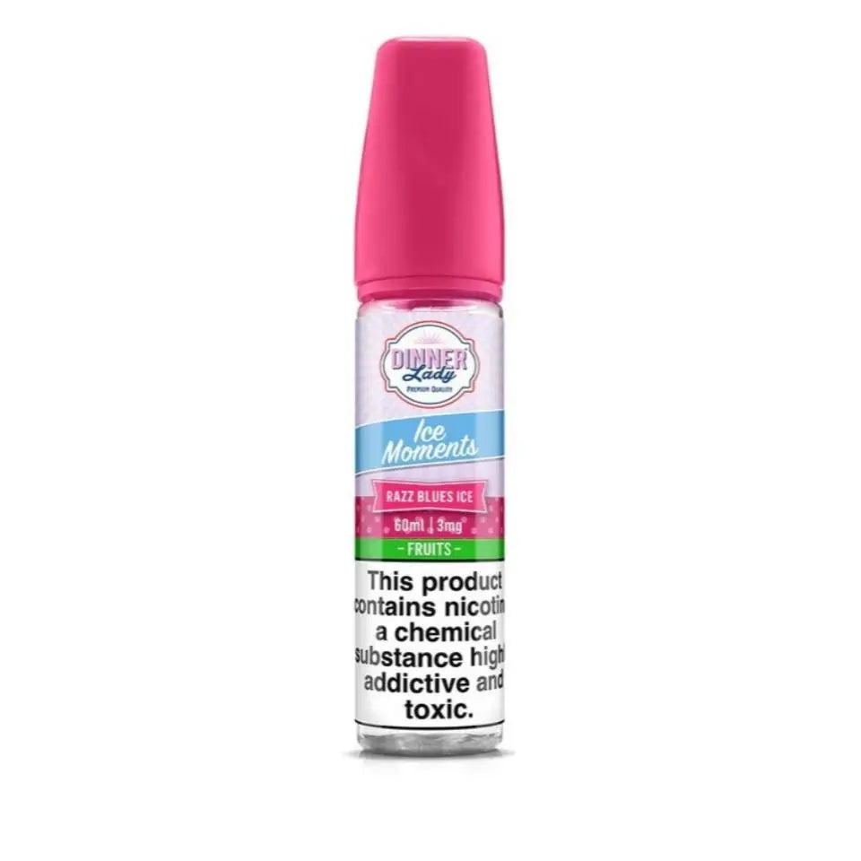 Razz Blues - Dinner Lady Ice Moments | 60ML Vape Juice | 3MG, 6MG | Vape Shop Mumbai Vape Shop Mumbai