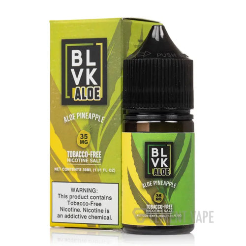 Aloe Pineapple - BLVK Salt | 30ML Vape Juice | 35MG, 50MG | Vape Shop Mumbai Vape Shop Mumbai