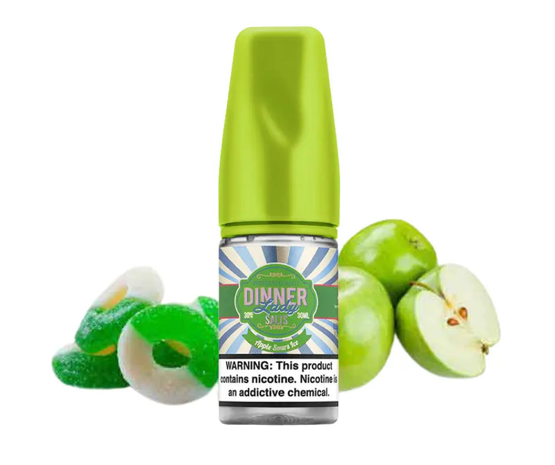Apple Sours Ice - Dinner Lady Salts | 30ML Vape Juice | 30MG, 50MG | Vape Shop Mumbai Vape Shop Mumbai