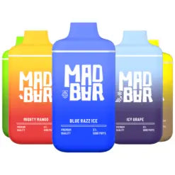 MAD BAR Disposable Vape 6000 Puffs India | Vape Shop Mumbai Vape Shop Mumbai
