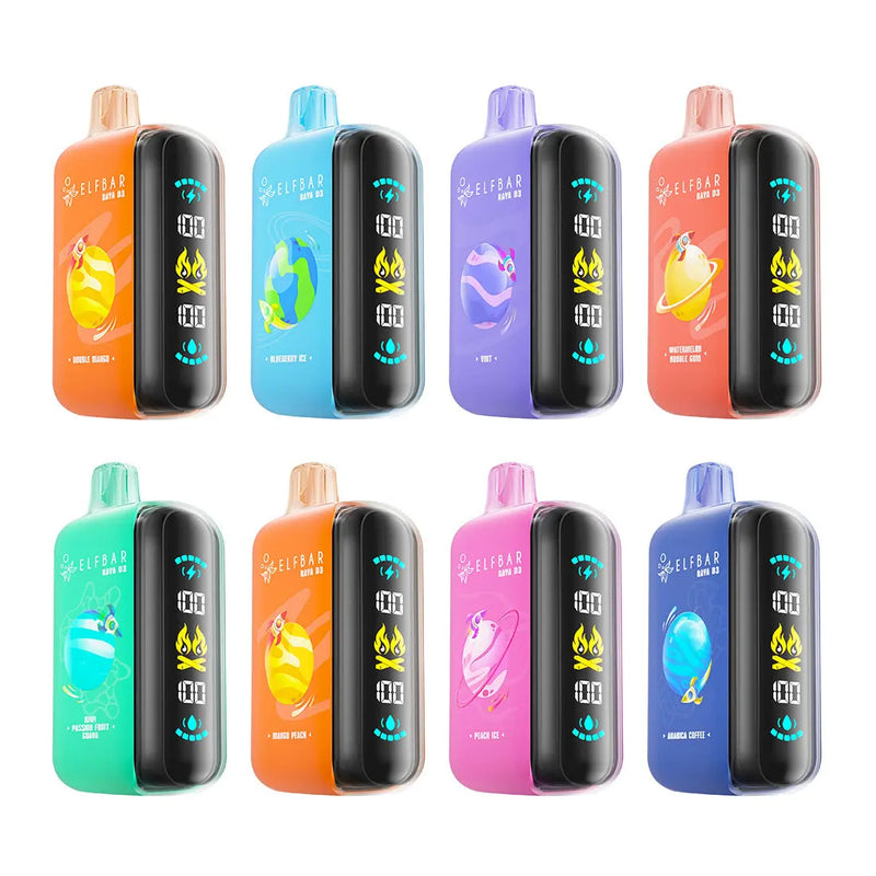 Elfbar Raya D3 25000 Puffs Disposable Vape India | Vape Shop Mumbai Vape Shop Mumbai