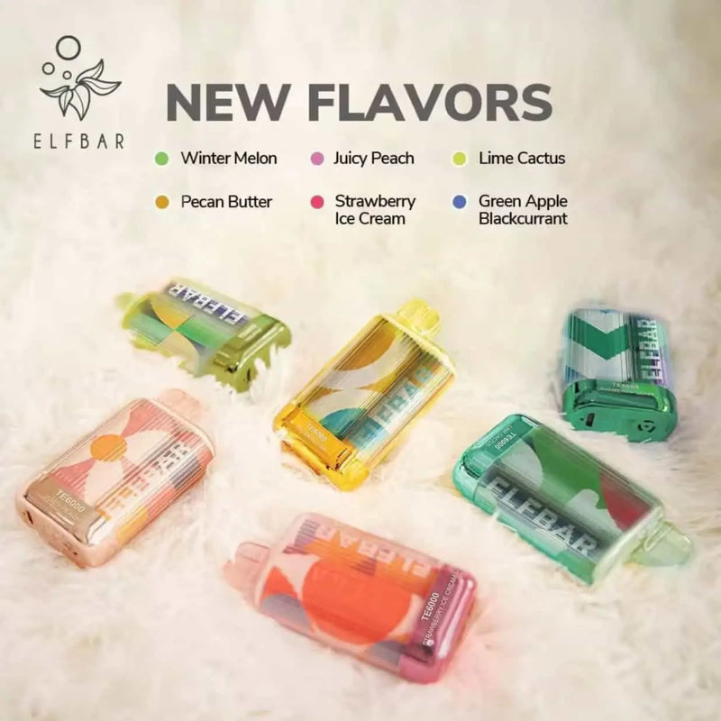 ELF BAR TE6000 – Strawberry Banana (6000 Puffs) | Vape Shop Mumbai Vape Shop Mumbai