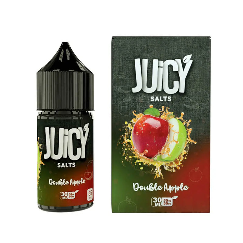 Double Apple - Juicy Salts | 30ML Vape Juice | 35MG, 50MG | Vape Shop Mumbai Vape Shop Mumbai