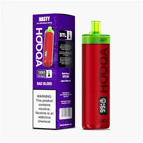 Nasty Bar Hooqa DFR10Ki DTL Disposable 3mg India | Vape Shop Mumbai - Vape Shop Mumbai